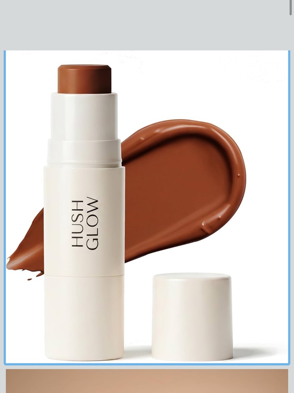 NiB Under eye Concealer Stick with Built in Brush, cocoa tan